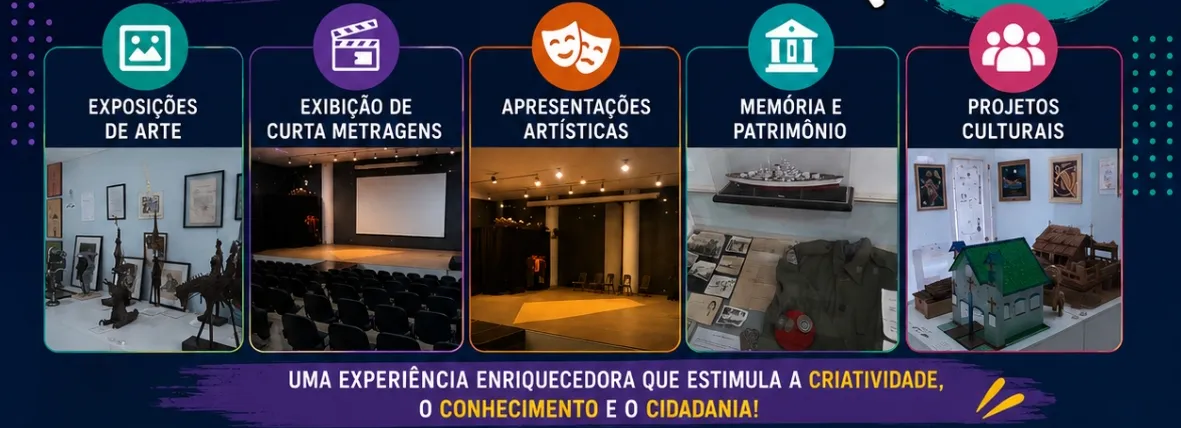 Venha conhecer a Casa da Cultura!