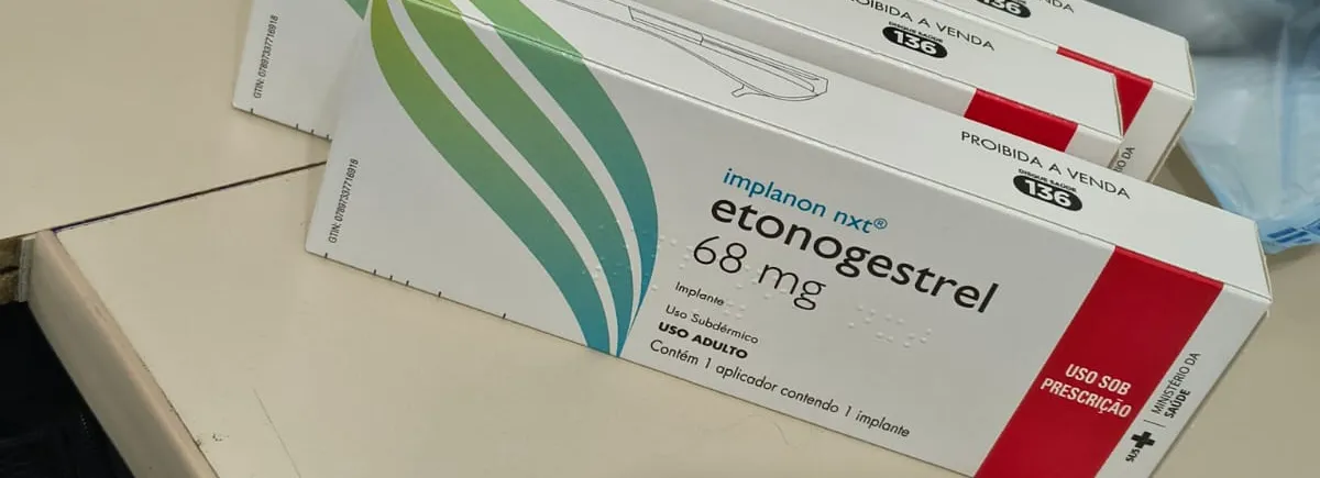 Implanon, o método contraceptivo, considerado um dos mais eficazes do mundo.