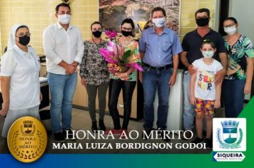 Honra Ao Mérito - Maria Luiza Bordignon Godoi