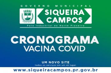 Cronograma da Vacina