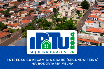 IPTU 2024 em Siqueira Campos