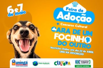 Feira de Adoção + Concurso de Pet + Cãopanha do Agasalho