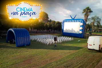 Cinema na Praça estará em Siqueira Campos