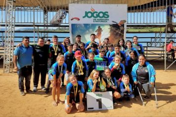 Jogos de Aventura e Lazer: Siqueira Campos fatura 21 medalhas na canoagem e se torna cidade campeã paranaense