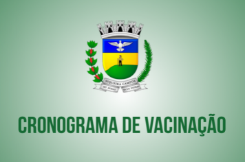 Cronograma da Vacina