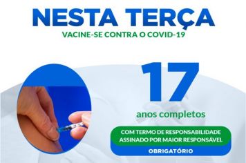 Novo Público-alvo da vacinação contra COVID