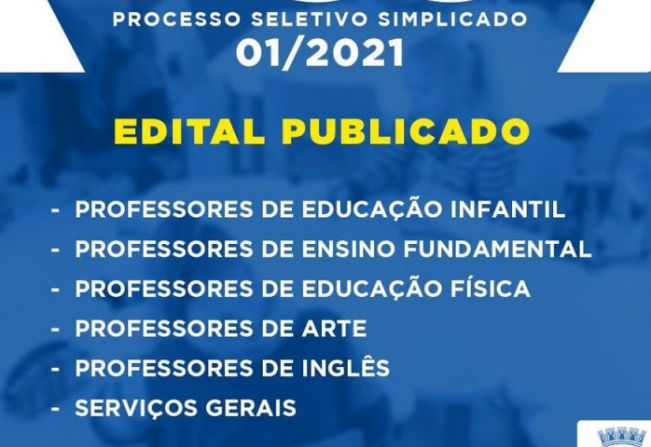 Edital de PSS Educação é publicado