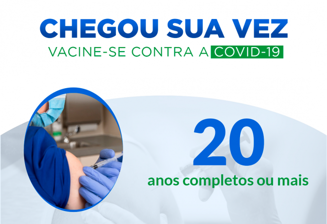 Chegou sua vez de vacinar