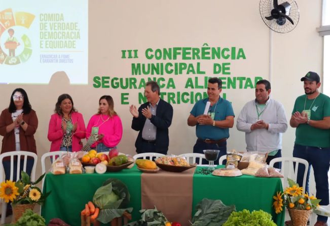 Conferência de Segurança Alimentar e Nutricional em Siqueira Campos