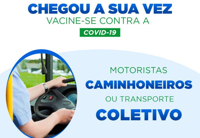 Chegou sua vez de vacinar