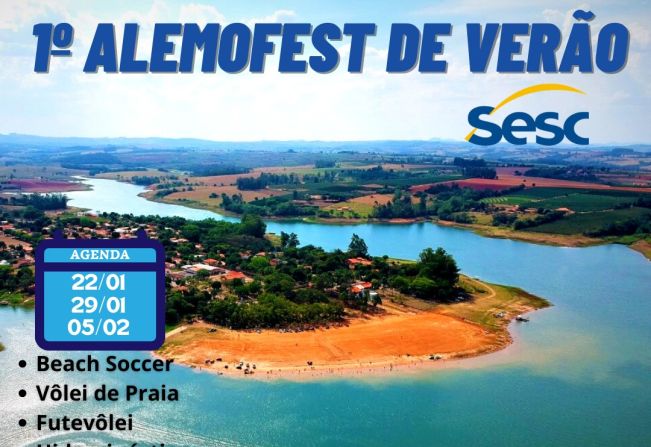 COMEÇA DOMINGO: 1ª Alemofest de Verão