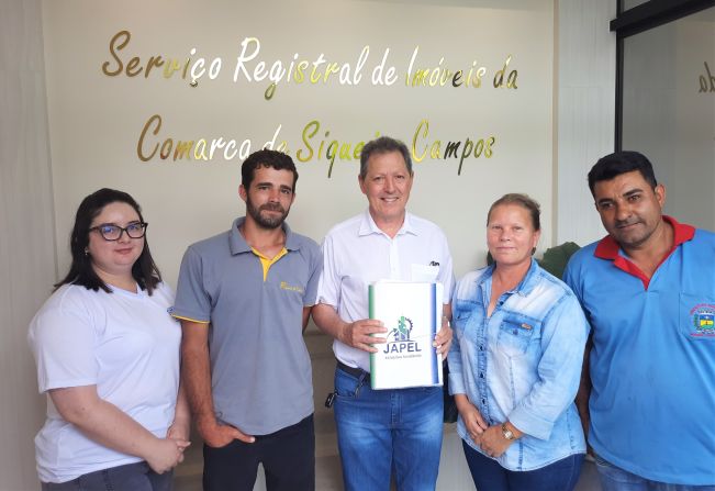 Regularização Fundiária: Governo Municipal protocola mais de 200 matrículas novas no Registro de Imóveis.