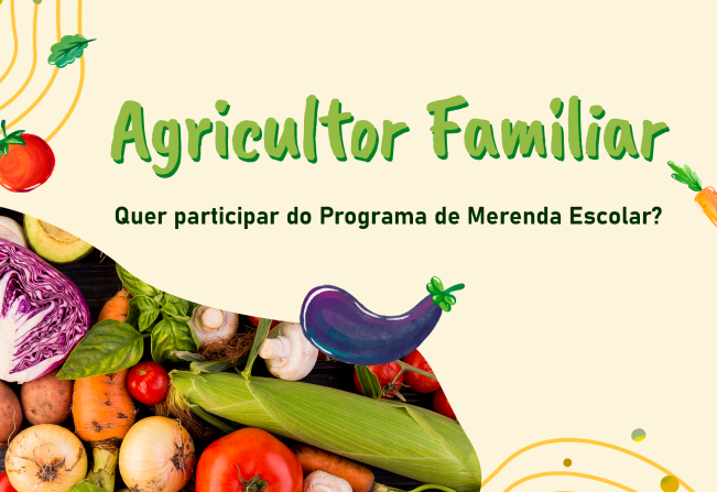 Participe do Programa de Merenda Escolar