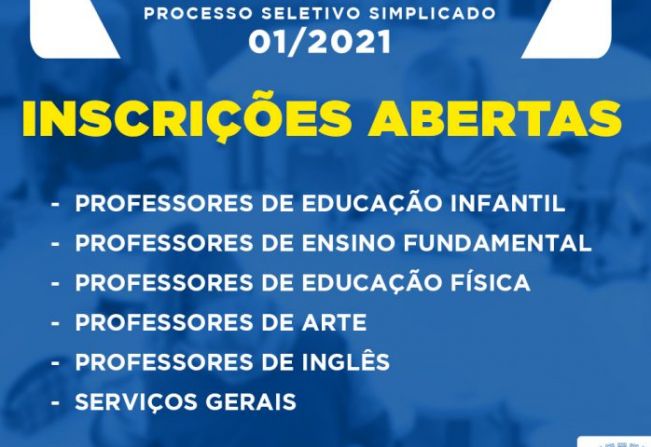 Inscrições Abertas para o PSS Educação