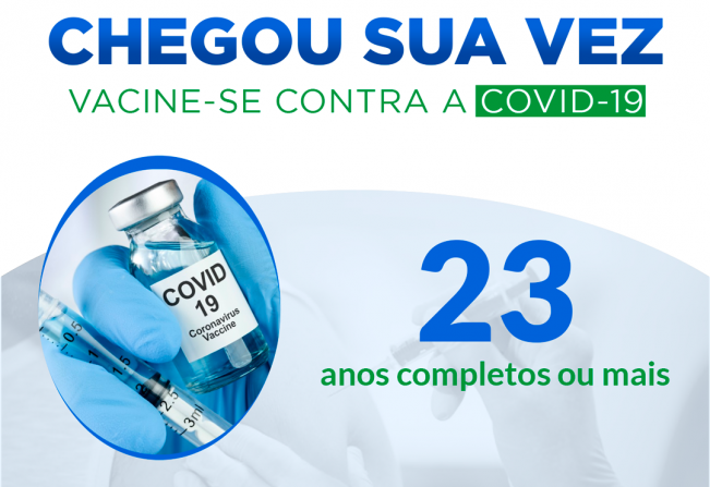 Chegou sua vez de vacinar