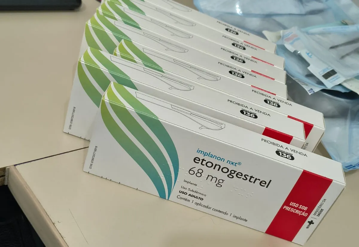 Implanon, o método contraceptivo, considerado um dos mais eficazes do mundo.