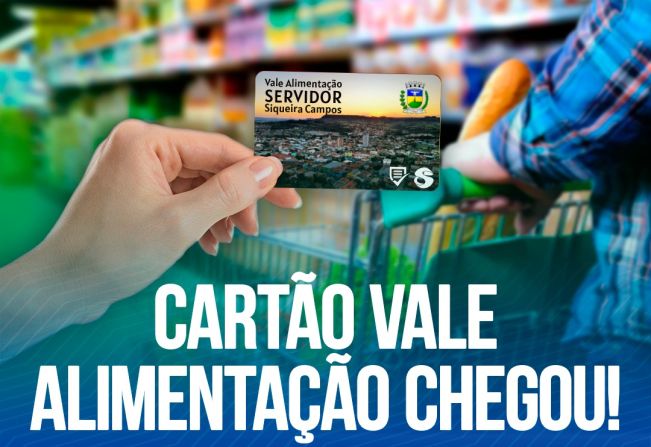 Cartão Vale-Alimentação aos Servidores Municipais